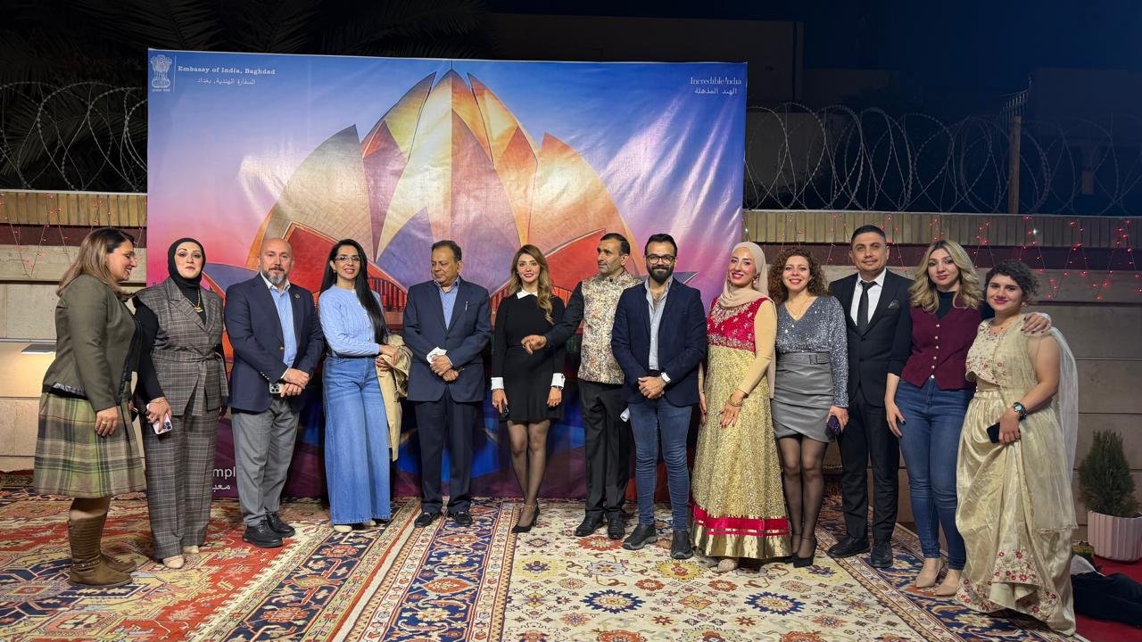 Embassy of India, Baghdad celebrated ITEC Day 2025 on 12 February 2026 at India House with a large number of ITEC alumni in attendance. Addressing the gathering, Ambassador highlighted the significance of ITEC courses in strengthening professional skills and fostering international partnerships. He encouraged more participants to take advantage of the diverse training opportunities offered under the programme. The celebration was further enlivened by a vibrant Kathak performance presented by a cultural troupe of ICCR, led by renowned artist Pt. Sandeep Mahavir. The captivating performance was warmly appreciated by the audience.