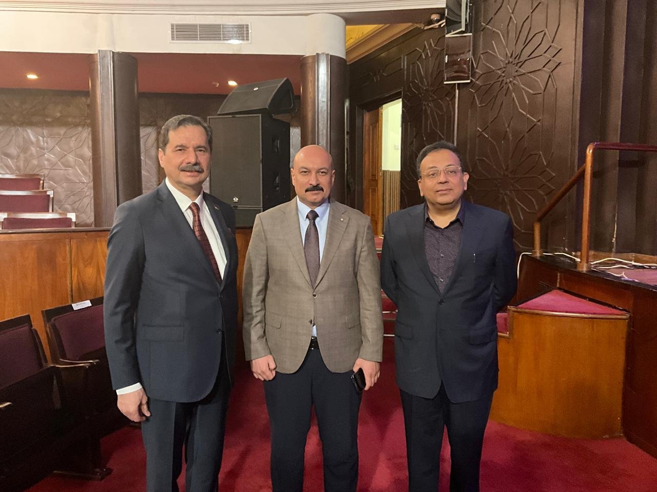 he Embassy of India in Baghdad, in association with the Ministry of Culture, Government of Iraq, hosted a Cultural Evening of Classical Kathak Dance on 13 February 2026 at the People’s Hall, Bab al-Mu'azzam, Baghdad. The event featured the renowned Indian artist Pandit Sandeep Mahavir and his troupe, whose vibrant performances elegantly showcased the grace, rhythm, and storytelling traditions of Indian culture, leaving the audience thoroughly enthralled.