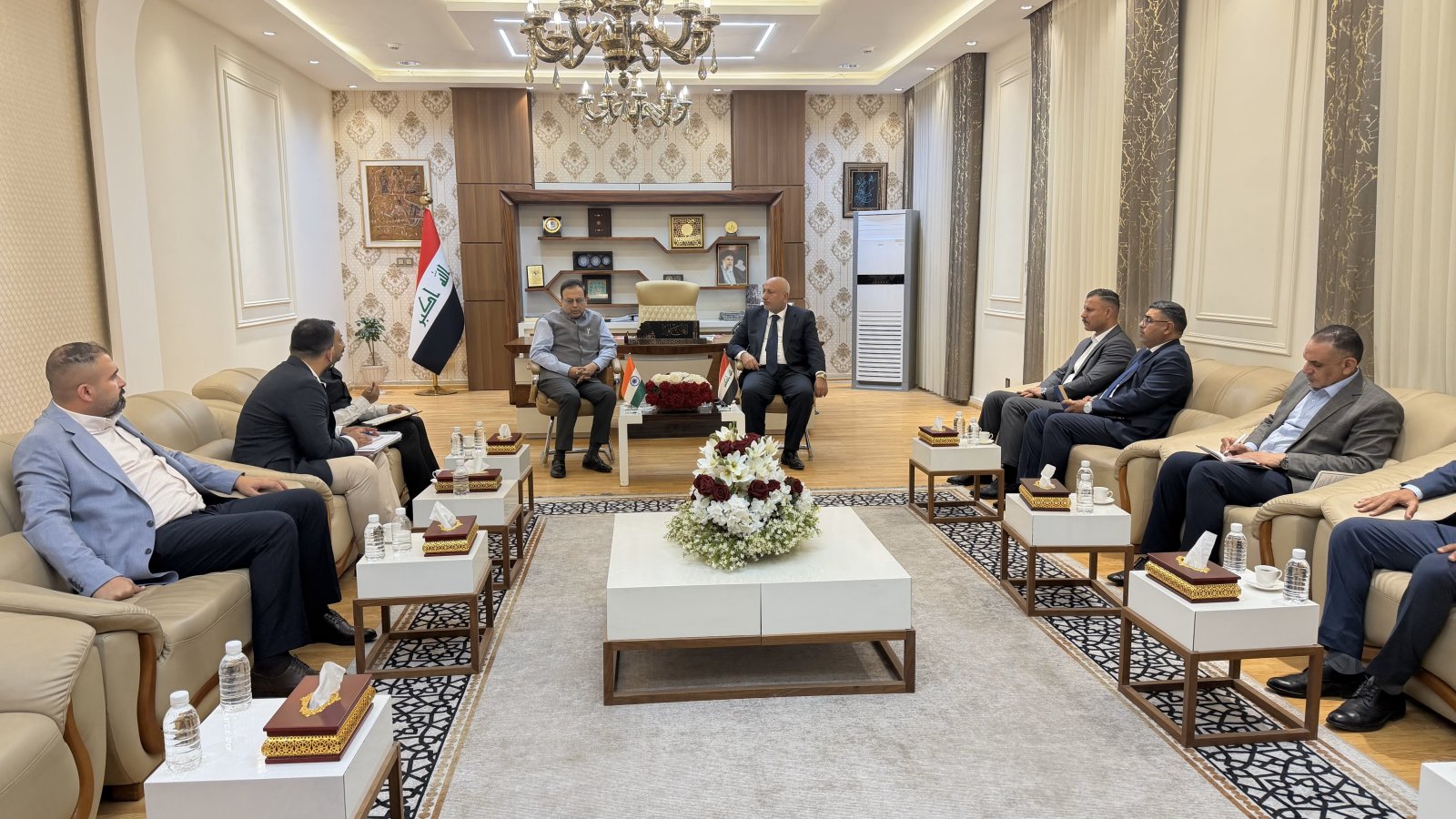 Ambassador Soumen Bagchi called on the Governor of Karbala, Engineer Nassif Jassim al-Khattabi on 18 May 2026, and discussed matters of mutual interest to strengthen India – Iraq relations.