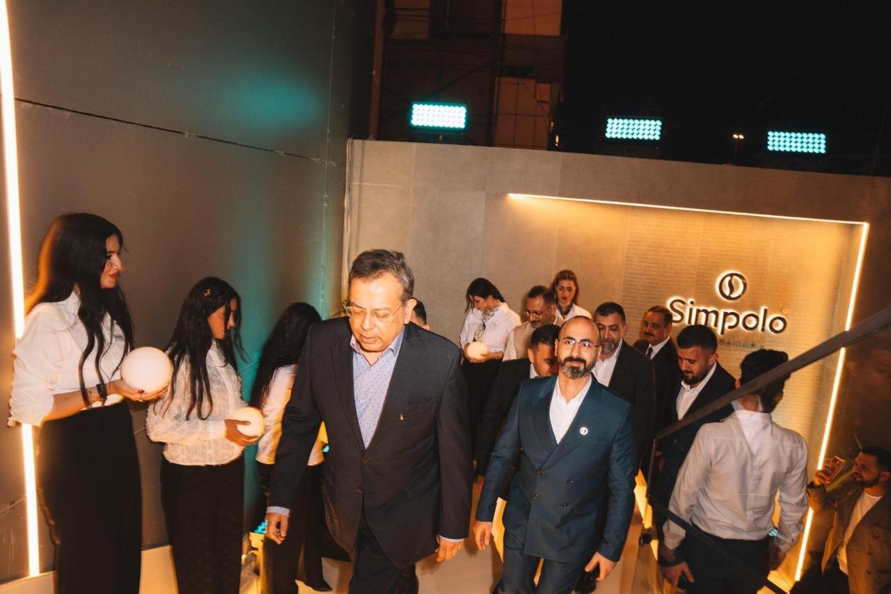 Ambassador Soumen Bagchi inaugurated the new outlet of Simpolo, a leading Indian manufacturer of vitrified tiles and bathware, in Baghdad on 08 May 2026.