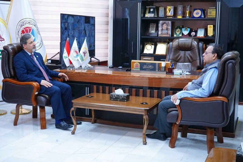 On 18 May 2026, Ambassador Soumen Bagchi visited University of Karbala and was welcomed by Prof. Dr. Sabah Wajid Ali, President of the University.  Matters relating to cooperation in the fields of education and capacity building were discussed.