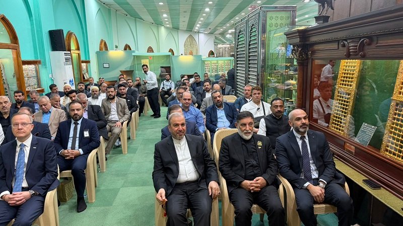 On 18 May 2026, Ambassador Soumen Bagchi along with Embassy officials attended celebrations on the occasion of the 16th Anniversary of the founding of Imam Hussein Musueum located at Holy Shrine of Imam Hussein in Karbala.