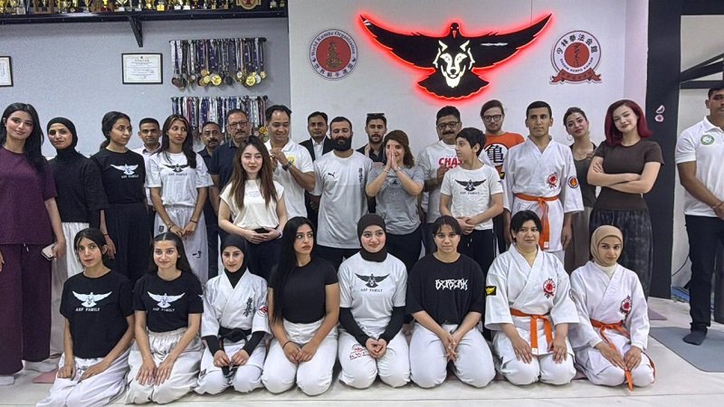 The spirit of wellness, discipline, and unity came alive in Baghdad during a special pre-#IDY2026 yoga promotion event organized by the Embassy of India in collaboration with the Asif Family Academy (أكاديمية عائلة آصف). The event witnessed enthusiastic participation from martial arts practitioners, trainers, and fitness enthusiasts. Participants highlighted the deep connection between yoga, martial arts, mental focus, and holistic well-being, while reaffirming their commitment to integrating yoga into their daily lives. Reflecting this year’s International Day of Yoga theme “Yoga for Wellness, Wisdom and World Peace” the event promoted harmony of body, mind, and spirit while strengthening the shared values of peace and healthy living.