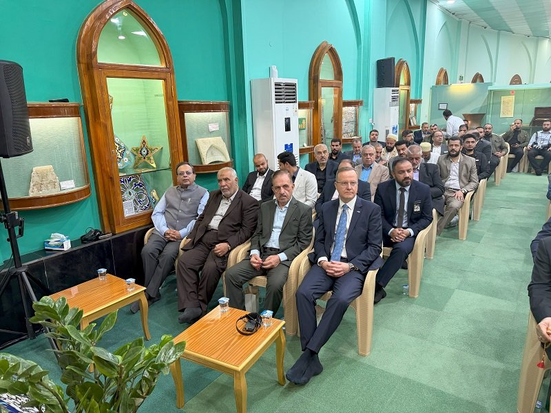 On 18 May 2026, Ambassador Soumen Bagchi along with Embassy officials attended celebrations on the occasion of the 16th Anniversary of the founding of Imam Hussein Musueum located at Holy Shrine of Imam Hussein in Karbala.