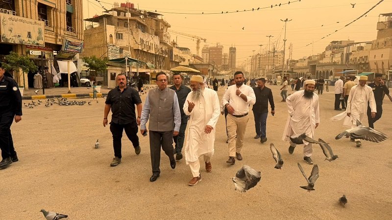 Ambassador Soumen Bagchi visited the Faiz-e-Husseini Society in Karbala  on 18 May 2026, and interacted with the Indian Bohra community and members of the society.