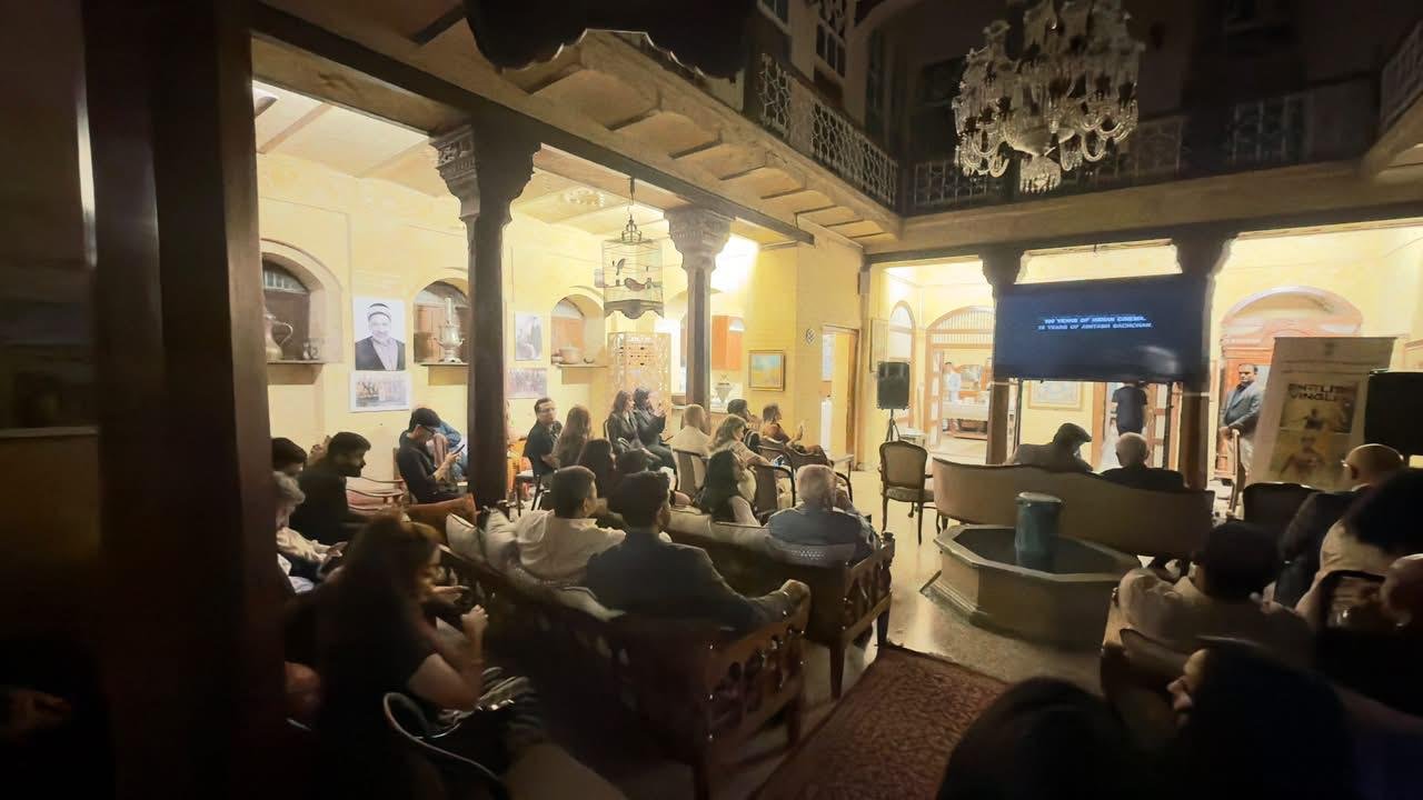 The Embassy of India in Baghdad organised the screening of the acclaimed Indian film English Vinglish, starring the late Sridevi, one of the finest actresses in Indian cinema. The screening was attended by diplomats, Iraqi friends of India and cinema enthusiasts. From the enduring popularity of legends like Amitabh Bachchan to the widespread presence of stars like Shah Rukh Khan, Indian cinema has long found a welcoming and enthusiastic audience in Iraq. The screening of English Vinglish, at the historic Al-Wattar Heritage House on the banks of the Tigris, celebrated the universal language of storytelling and the cultural connections fostered through cinema between India and Iraq.
