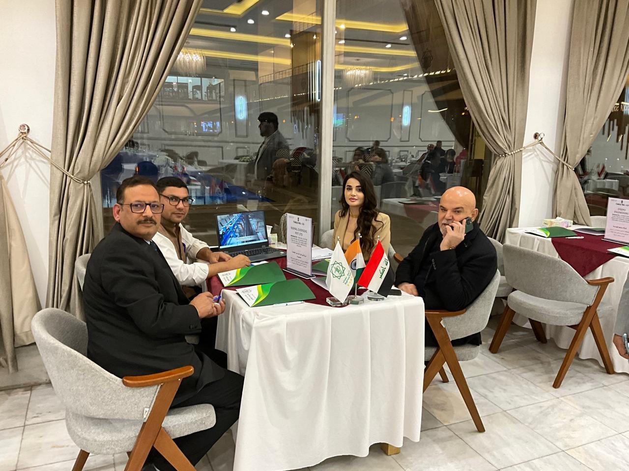 On the sidelines of the 49th Edition of Baghdad International Fair from February 01–07, 2026, Embassy of India, Baghdad organized an India-Iraq B2B Meeting on 05 February 2026, at the Baghdad International Hotel. Approximately 100 Iraqi and Indian businessmen representing from sectors including Electronics, Power, Construction, Readymade garments and Textile, Agriculture, Food & Beverages etc. participated in the Meeting. 22 Indian companies led by Federation of Indian Export Organistation (FIEO) took part in BIF-2026.