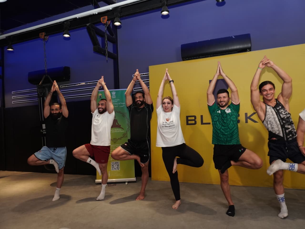 As part of the promotional activities for the 12th International Day of Yoga (IDY 2026), the Embassy of India in Baghdad organized a special yoga session at Black Gym Sports Club, Al-Mansour on 5 June 2026. Members of the gym participated in the session which was led by embassy-taught instructor Ms. Noor Younis. Reflecting the spirit of this year's theme, “Yoga for Wellness, Wisdom and World Peace,” the event highlighted the importance of integrating yoga into everyday life and building a healthier and more peaceful community. The Embassy appreciates the cooperation and hospitality extended by Black Gym Sports Club and looks forward to continued collaboration in spreading the message of wellness and healthy living through yoga.