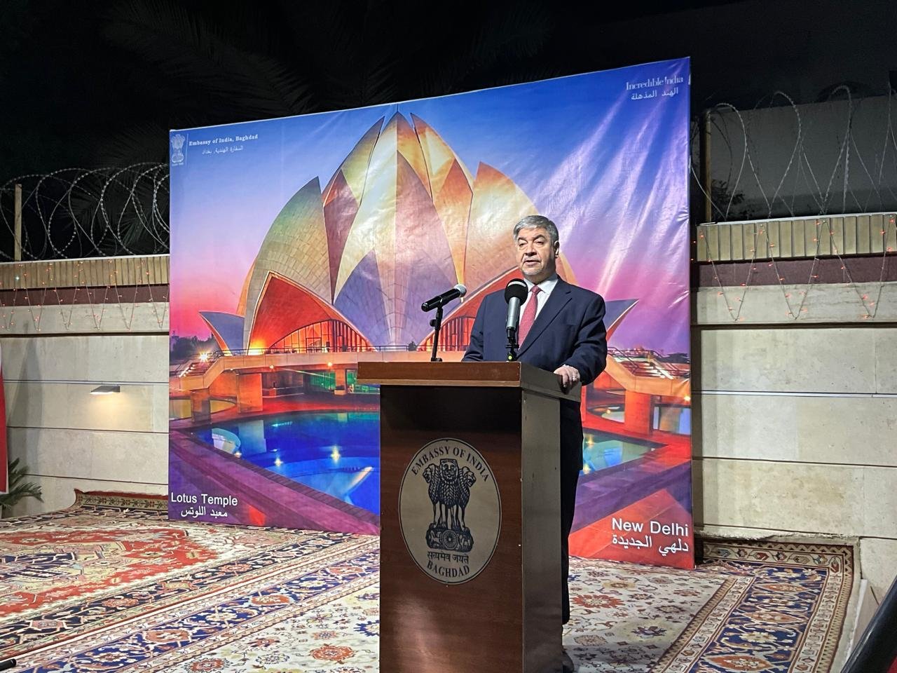 Embassy of India, Baghdad celebrated ITEC Day 2025 on 12 February 2026 at India House with a large number of ITEC alumni in attendance. Addressing the gathering, Ambassador highlighted the significance of ITEC courses in strengthening professional skills and fostering international partnerships. He encouraged more participants to take advantage of the diverse training opportunities offered under the programme. The celebration was further enlivened by a vibrant Kathak performance presented by a cultural troupe of ICCR, led by renowned artist Pt. Sandeep Mahavir. The captivating performance was warmly appreciated by the audience.