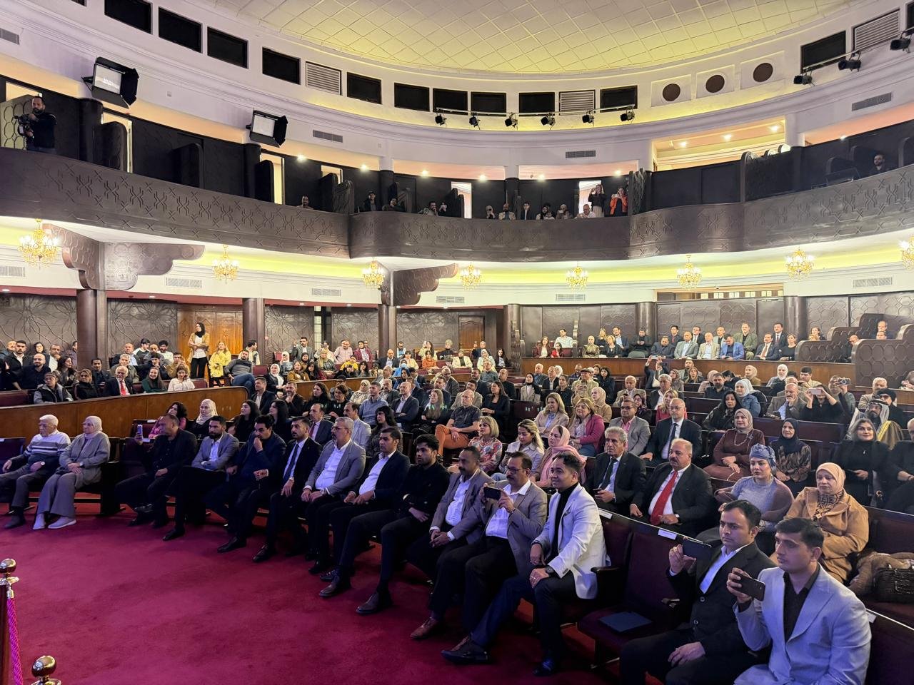 The Embassy of India in Baghdad, in association with the Ministry of Culture, Government of Iraq, hosted a Cultural Evening of Classical Kathak Dance on 13 February 2026 at the People’s Hall, Bab al-Mu'azzam, Baghdad. The event featured the renowned Indian artist Pandit Sandeep Mahavir and his troupe, whose vibrant performances elegantly showcased the grace, rhythm, and storytelling traditions of Indian culture, leaving the audience thoroughly enthralled.​