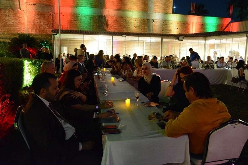 Indian Embassy organized a grand celebration of Diwali festivities on 22 October, 2025 at India House in Baghdad. The celebration began with a genre of Tambola, followed by a Yoga demonstration, Hindi song, and fireworks. It concluded with an Indian Diwali dinner. On this occasion, over 150 guests from a cross section of Iraqi society and the local diplomatic corps, Indian Diaspora, and UN personnel attended the function