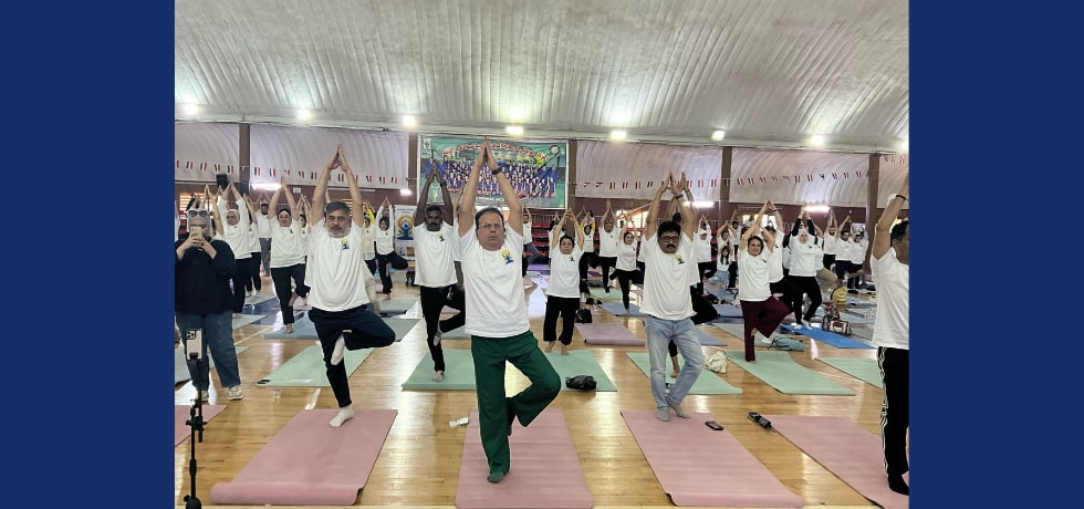 The 11th International Day of Yoga under the theme ‘Yoga for one earth one health’ was celebrated on 21st June 2025 by the Embassy of India, Baghdad in collaboration with the Ministry of Youth and Sports, Iraq.