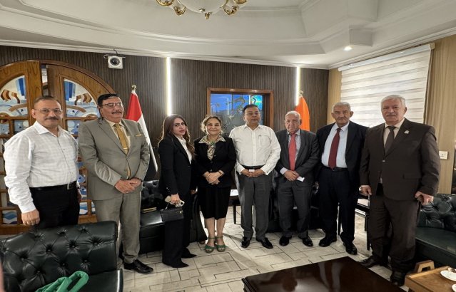 On 4 September, Ambassador Soumen Bagchi met with representatives from various Chambers of Commerce in Iraq to explore opportunities for strengthening bilateral trade and economic cooperation between India and Iraq.