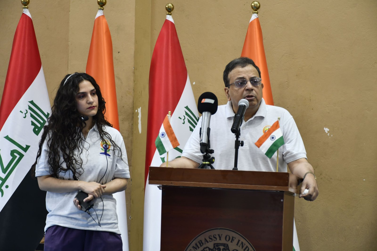 Baghdad Celebrates the 12th International Day of Yoga 2026 with Unprecedented Enthusiasm. The grand celebration of the 12th International Day of Yoga 2026 in Baghdad concluded on a truly inspiring note, bringing together more than 270 yoga enthusiasts in a vibrant display of unity, wellness, and collective spirit. The event venue resonated with a unique and uplifting yogic energy as young and old, men and women, from all walks of life came together to celebrate the timeless wisdom of yoga. Their enthusiastic participation reflected the growing acceptance of yoga as a pathway to physical well-being, mental harmony, and inner peace, and demonstrated that yoga has found a welcoming home in the hearts of the Baghdad community. The Embassy of India extends its heartfelt gratitude to all participants, partners, supporters, and volunteers who contributed to the success of this memorable celebration. Together, we have strengthened the spirit of friendship, wellness, and cultural connection between India and Iraq.