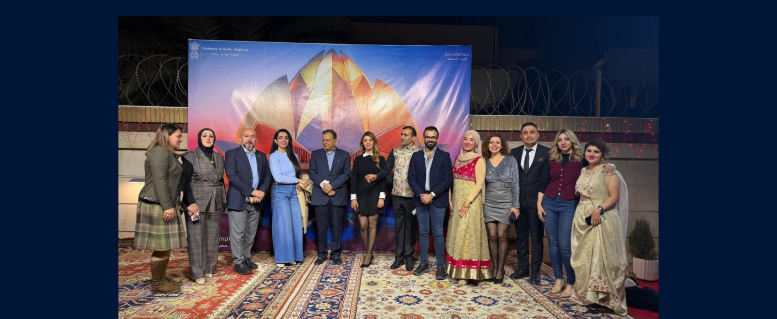 Embassy of India, Baghdad celebrated ITEC Day 2025 on 12 February 2026 at India House with a large number of ITEC alumni in attendance. Addressing the gathering, Ambassador highlighted the significance of ITEC courses in strengthening professional skills and fostering international partnerships. He encouraged more participants to take advantage of the diverse training opportunities offered under the programme. The celebration was further enlivened by a vibrant Kathak performance presented by a cultural troupe of ICCR, led by renowned artist Pt. Sandeep Mahavir. The captivating performance was warmly appreciated by the audience.