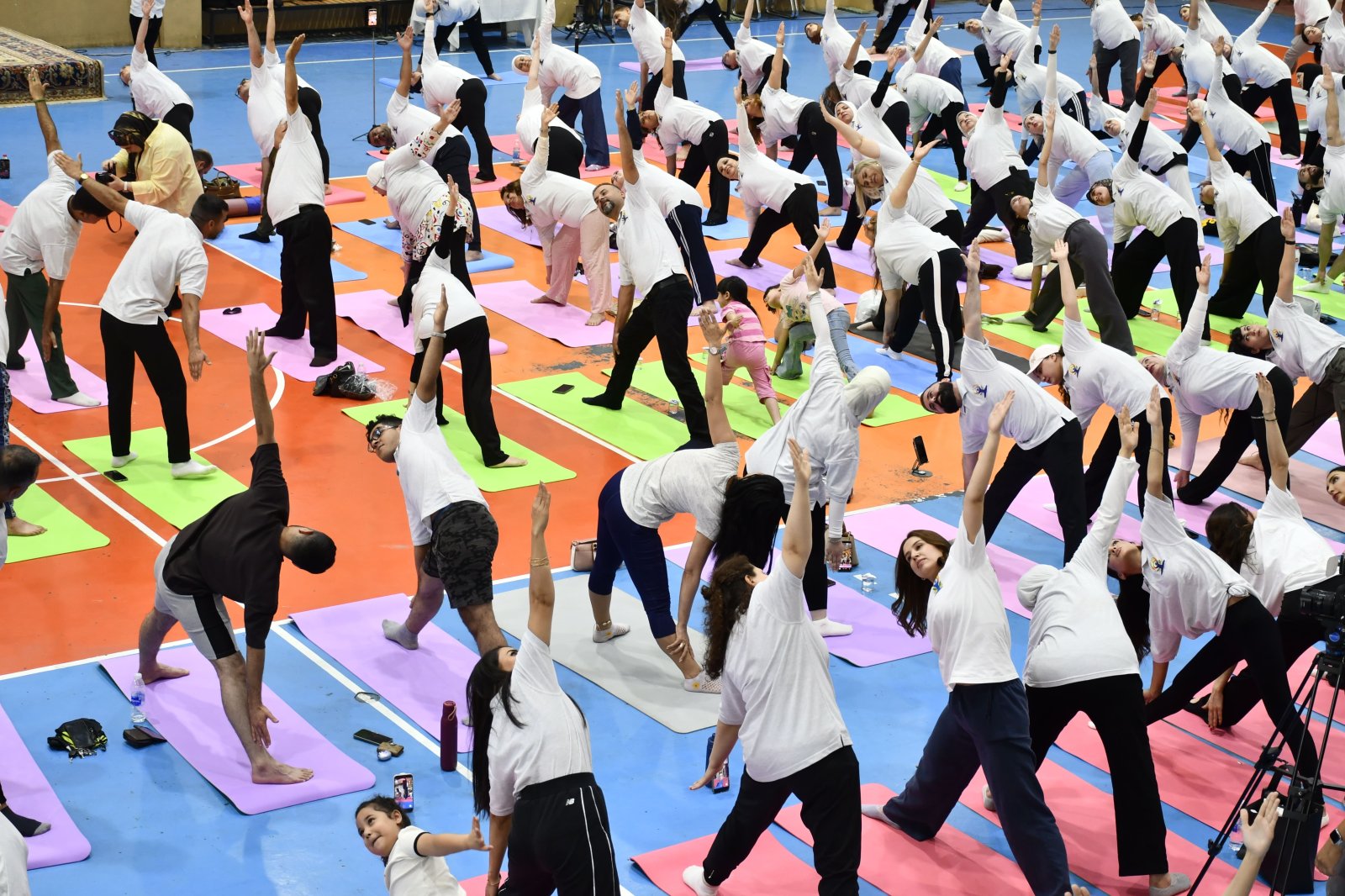 Baghdad Celebrates the 12th International Day of Yoga 2026 with Unprecedented Enthusiasm. The grand celebration of the 12th International Day of Yoga 2026 in Baghdad concluded on a truly inspiring note, bringing together more than 270 yoga enthusiasts in a vibrant display of unity, wellness, and collective spirit. The event venue resonated with a unique and uplifting yogic energy as young and old, men and women, from all walks of life came together to celebrate the timeless wisdom of yoga. Their enthusiastic participation reflected the growing acceptance of yoga as a pathway to physical well-being, mental harmony, and inner peace, and demonstrated that yoga has found a welcoming home in the hearts of the Baghdad community. The Embassy of India extends its heartfelt gratitude to all participants, partners, supporters, and volunteers who contributed to the success of this memorable celebration. Together, we have strengthened the spirit of friendship, wellness, and cultural connection between India and Iraq.