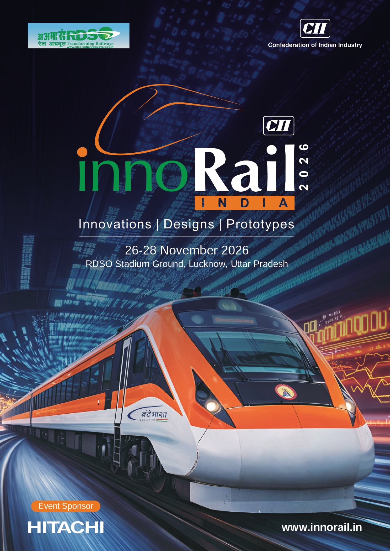 The 7th edition of InnoRail India 2026 ; Innovations – Designs – Prototypes