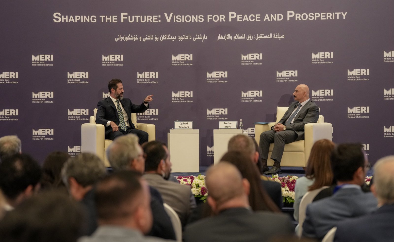 Ambassador Soumen Bagchi participated in the Middle East Research Institute (MERI) Forum 2025, held on 7-8 October in Erbil under the theme ‘Shaping the Future: Visions for Peace and Prosperity.’ The Forum brought together policymakers, diplomats, academics, and civil society leaders to address Iraq’s key policy challenges, shifting regional landscape, and emerging opportunities for international cooperation.