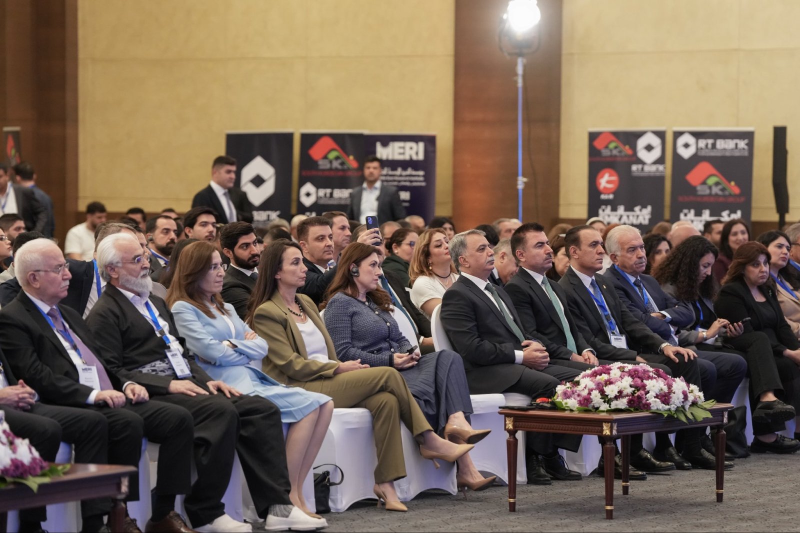 Ambassador Soumen Bagchi participated in the Middle East Research Institute (MERI) Forum 2025, held on 7-8 October in Erbil under the theme ‘Shaping the Future: Visions for Peace and Prosperity.’ The Forum brought together policymakers, diplomats, academics, and civil society leaders to address Iraq’s key policy challenges, shifting regional landscape, and emerging opportunities for international cooperation.