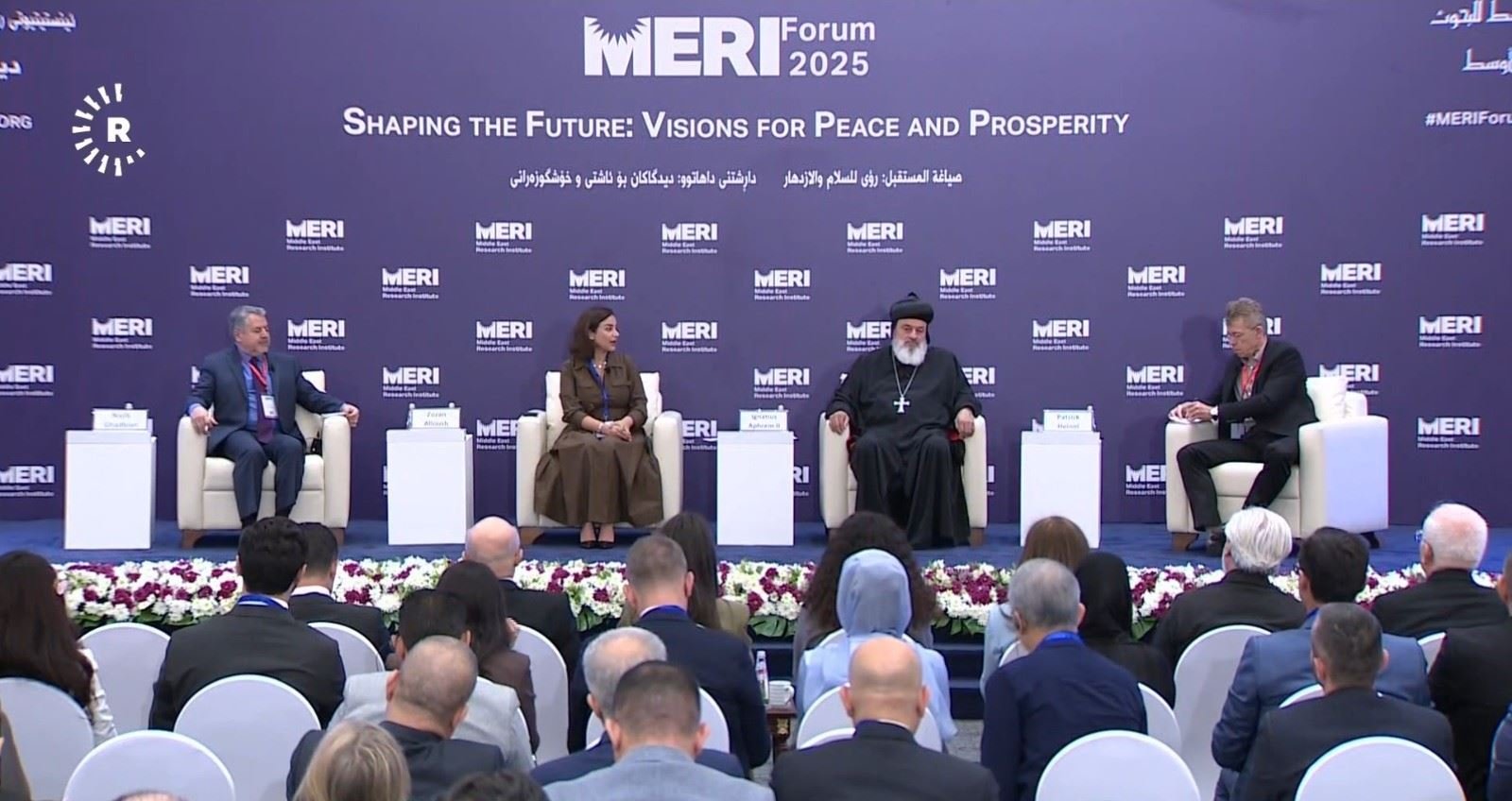 Ambassador Soumen Bagchi participated in the Middle East Research Institute (MERI) Forum 2025, held on 7-8 October in Erbil under the theme ‘Shaping the Future: Visions for Peace and Prosperity.’ The Forum brought together policymakers, diplomats, academics, and civil society leaders to address Iraq’s key policy challenges, shifting regional landscape, and emerging opportunities for international cooperation.