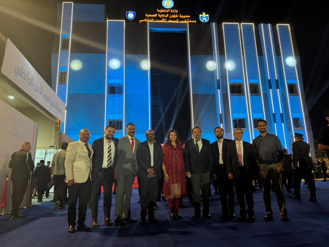 On November 3, Prime Minister Mohammed S. Al-Sudani inaugurated the Internal Security Forces Hospital in central Baghdad, which is managed and operated by Apollo Hospitals. Ambassador Soumen Bagchi attended the event