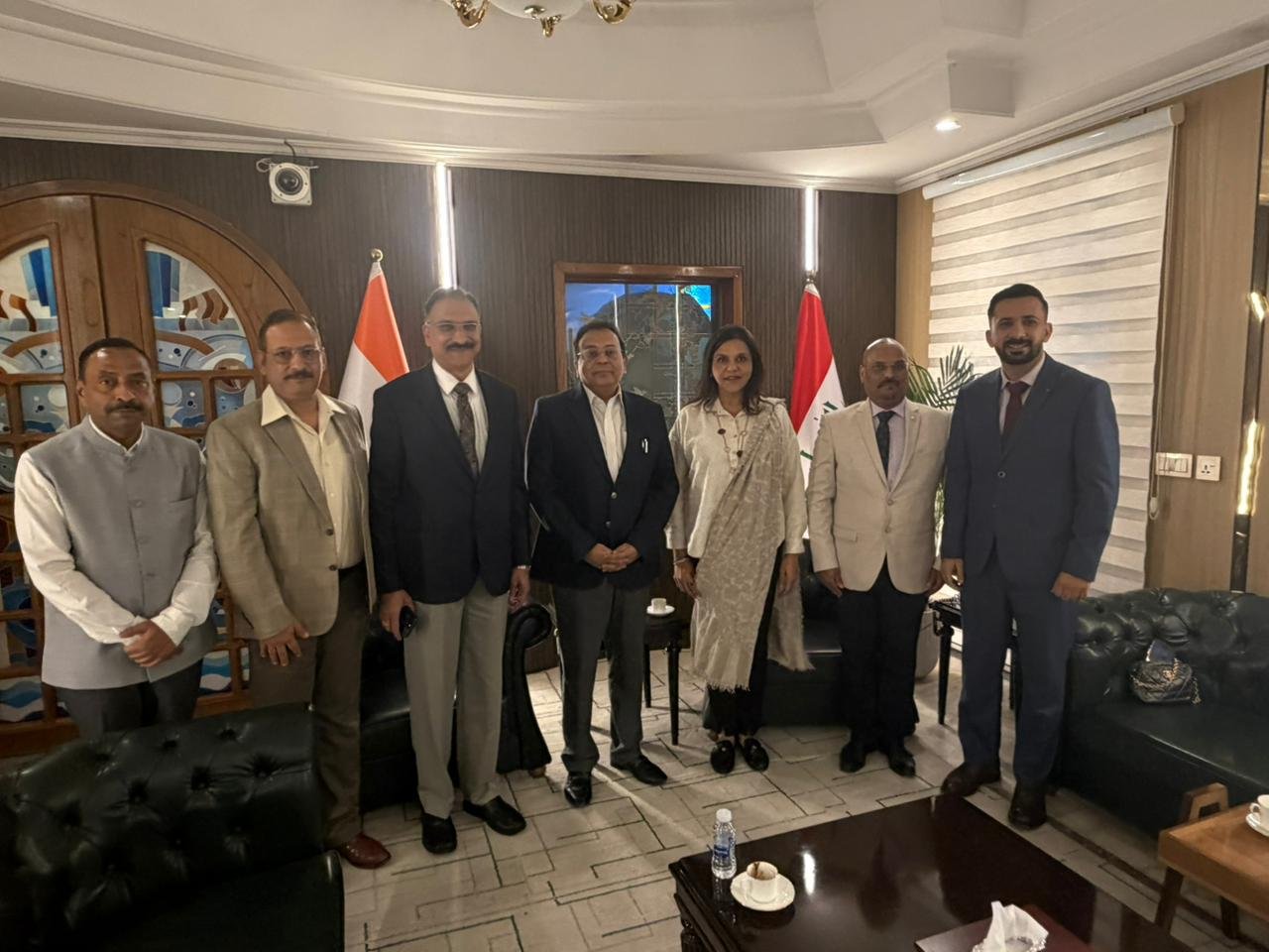 On November 3, Prime Minister Mohammed S. Al-Sudani inaugurated the Internal Security Forces Hospital in central Baghdad, which is managed and operated by Apollo Hospitals. Ambassador Soumen Bagchi attended the event