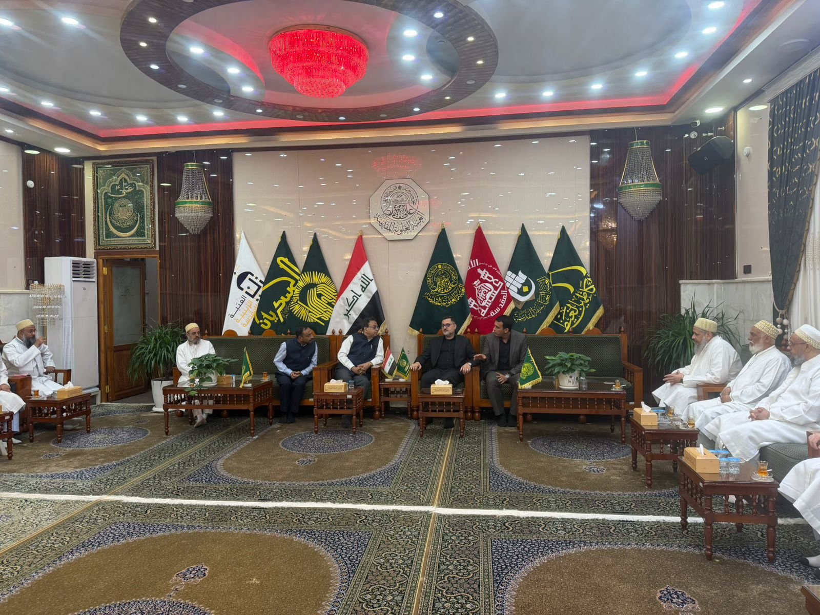 Ambassador Soumen Bagchi visited the Holy Shrine of Imam Ali in Najaf on 17 May 2026.  He was welcomed by Dr. Mustafa Muna, Member of the Board of Directors of the Shrine.