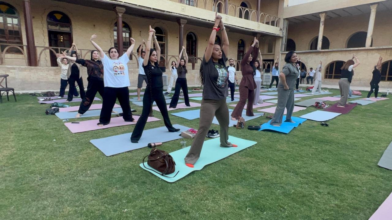 Harmony of Yoga and Music for Wellness and Peace. As part of the lead-up to the 12th International Day of Yoga 2026, the Embassy of India in Baghdad organized a special yoga session, on 11 June, at the historic House of Oud on the banks of the River Dajla (Tigris), founded by UNESCO Artist for Peace and world-renowned oud maestro Mr. Naseer Shamma.