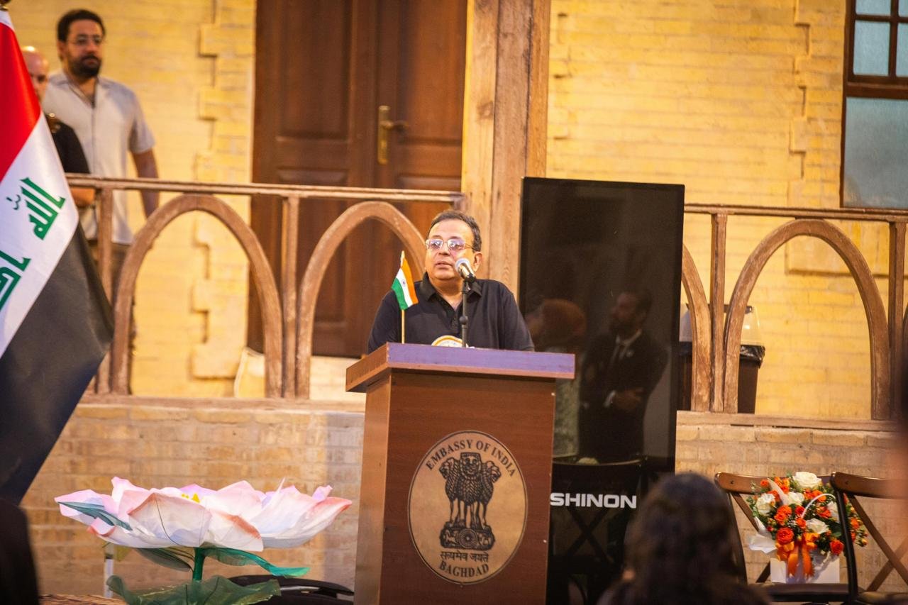 Harmony of Yoga and Music for Wellness and Peace. As part of the lead-up to the 12th International Day of Yoga 2026, the Embassy of India in Baghdad organized a special yoga session, on 11 June, at the historic House of Oud on the banks of the River Dajla (Tigris), founded by UNESCO Artist for Peace and world-renowned oud maestro Mr. Naseer Shamma