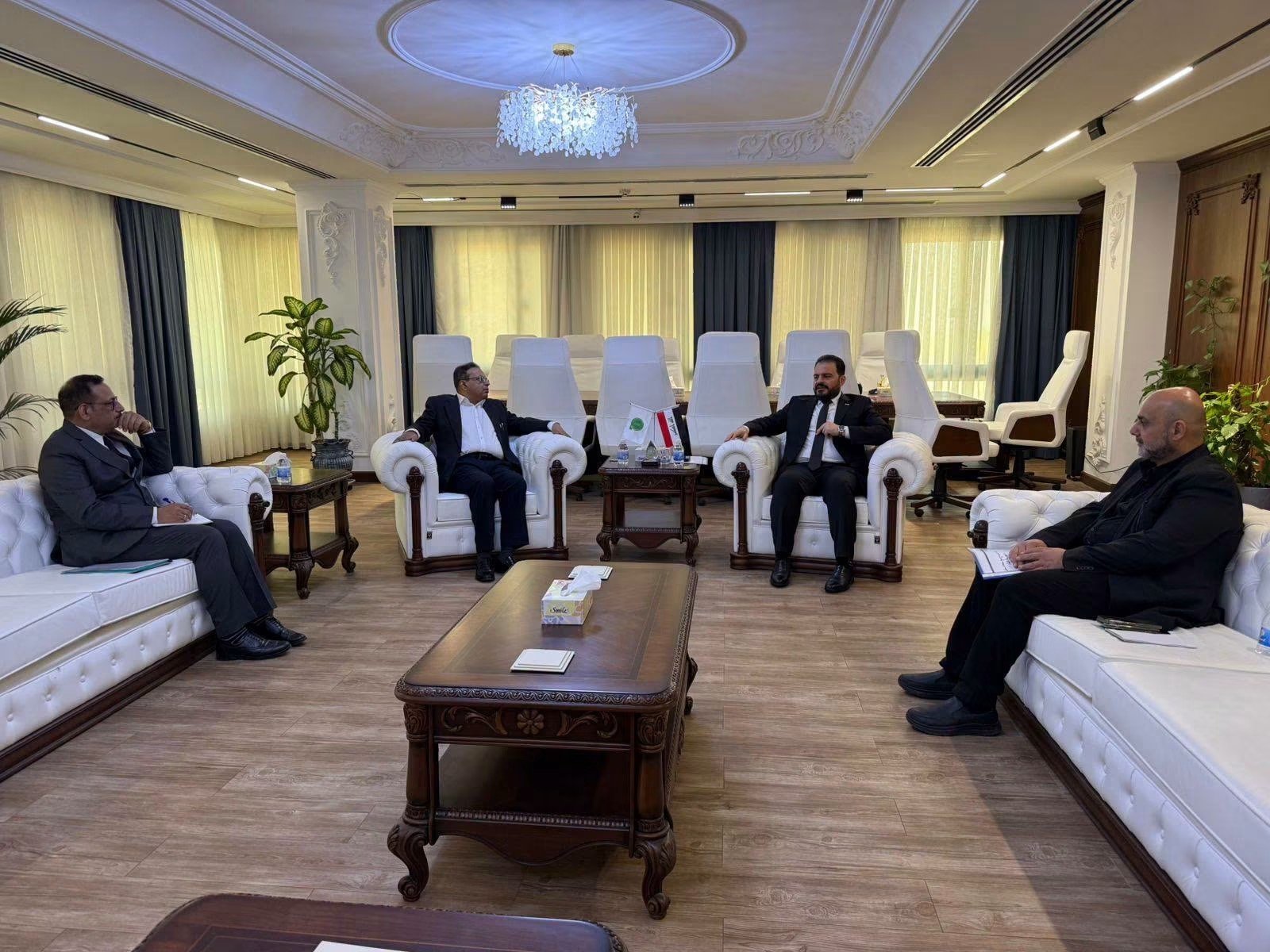 Ambassador Soumen Bagchi met with Mr. Ali Nazar Al-Shatari, Director General, SOMO (State Oil Marketing Organisation)