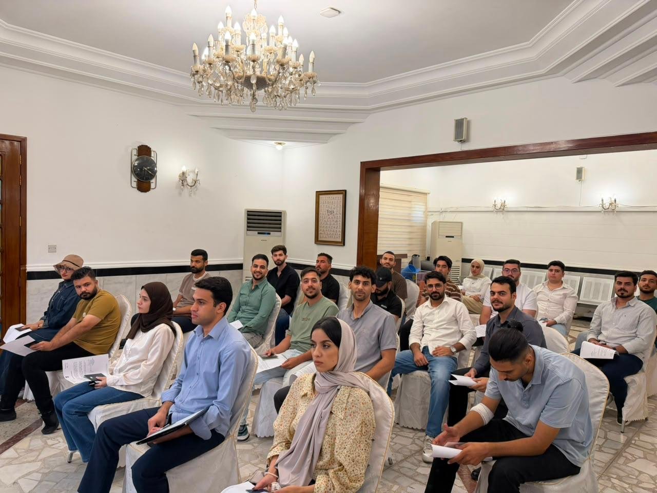 On 06 August 2026, Ambassador Soumen Bagchi interacted with Iraqi students selected as ICCR Scholars for the academic year 2026–27 and extended his warm greetings and best wishes as they embark on their academic journey in India