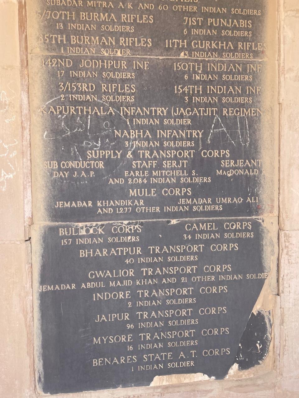 Ambassador Soumen Bagchi and embassy delegation visited the Basra Memorial on 5 October 2026 and laid a wreath in honour of the Indian soldiers commemorated there. The visit included viewing the memorial inscriptions and learning about the site’s history.
