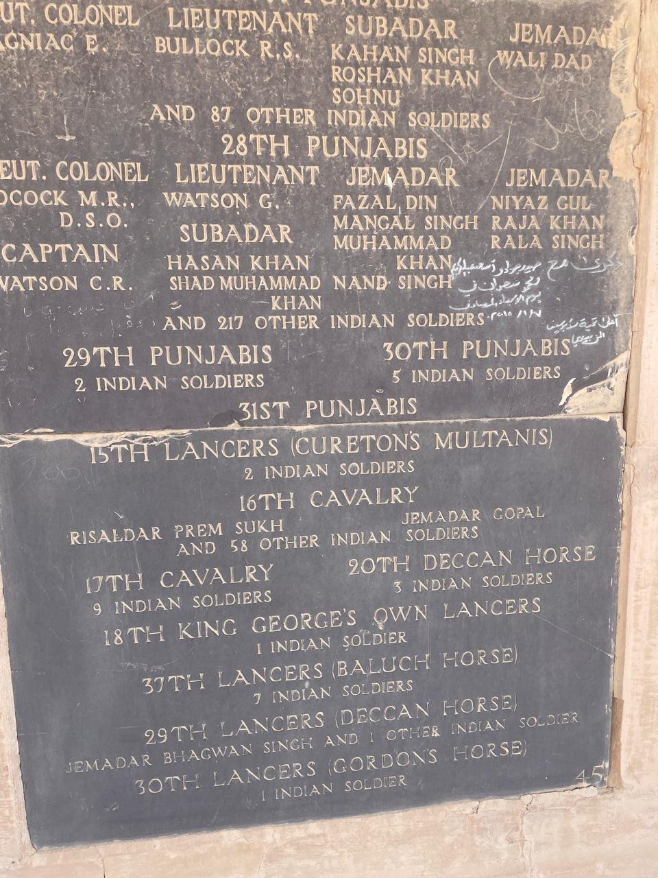 Ambassador Soumen Bagchi and embassy delegation visited the Basra Memorial on 5 October 2026 and laid a wreath in honour of the Indian soldiers commemorated there. The visit included viewing the memorial inscriptions and learning about the site’s history.