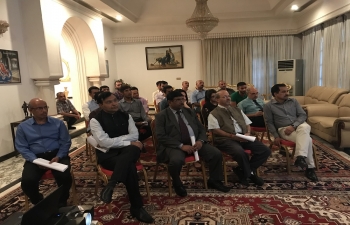 The Embassy of India, Baghdad commemorated the birth anniversary of Sardar Vallabhbhai Patel, an architect of modern India and the first Home Minister of India, as the National Unity Day at the India House