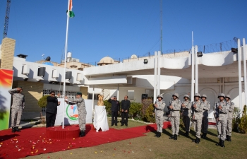 Celebration of 71st Republic Day at Embassy of India, Baghdad on January 27, 2020.