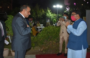 Celebration of 151st Birth anniversary of Mahatma Gandhi at Embassy of India, Baghdad on October 02, 2020