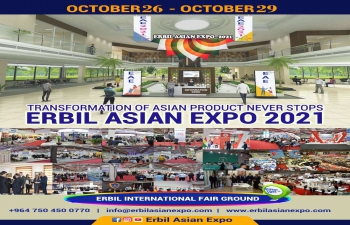 1st Erbil International Exhibition of Asian Product 26-29 October 2021