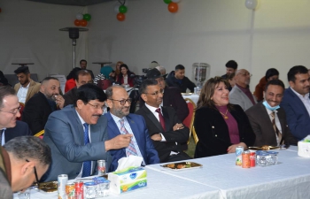 The Embassy of India, Baghdad organized Indian Food Festival on December 30, 2021 to showcase the rich traditions of Indian cuisine.  Distinguished guests from the entire cross-section of Iraqi government, business community, civil society, think-tank, multilateral organizations, cultural fraternity and ICCR alumni attended the Food Festival.