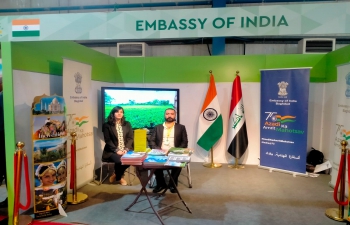 Embassy of India, Baghdad took part in 13th Agricultural Week at Baghdad on 19th March 2022