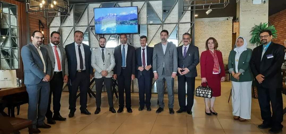 CII delegation led by Ambassador met over luncheon meeting where members of Baghdad Chambers of Commerce interacted with CII delegates and issues related to bilateral cooperation were discussed.