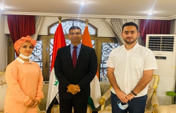 Pre-departure briefing by Ambassador to the selected ITEC candidates for Special Training Programme for Yoga Trainers at Swami Vivekananda Yoga Anusandhana Samsthana, Bangalore