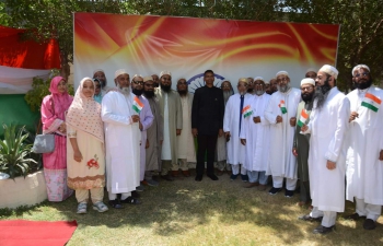 The Embassy of India, Baghdad under the aegis of Azadi Ka Amrit Mahotsav organized the 76th Independence Day celebrations on 15th August 2022 in Baghdad with traditional pomp and gaiety