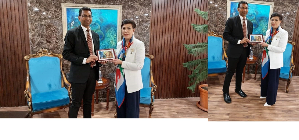 On Thursday 8 September 2022, Ambassador of India met at MOFA HQ with H.E. Ambassador Safiya Taleb Al Suhail, MOFA Under Secretary.