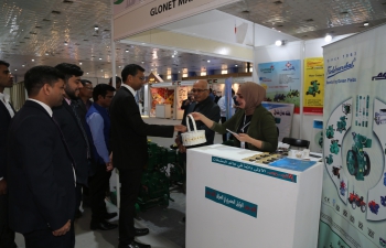 Inauguration of Indian pavilion at 46th Baghdad International Fair, 2022