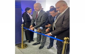 Inauguration of Indian Visa and passport  application center VFS at Basra, Iraq.
