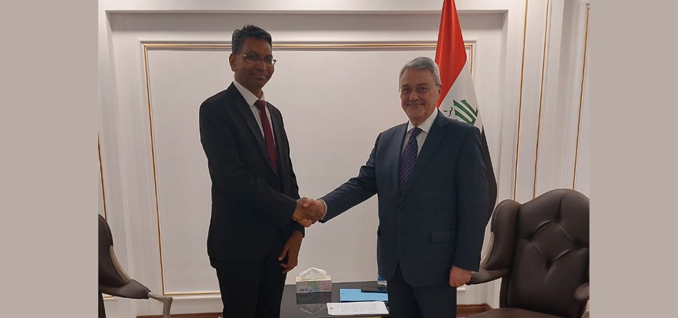 Ambassador Prashant Pise met H.E. Mr. Mohammad Hussein Mohammad Ali Hadi Bahr Al Ulom, MOFA Undersecretary, on 03 May 2023. During the meeting, bilateral issues of mutual interest were discussed.