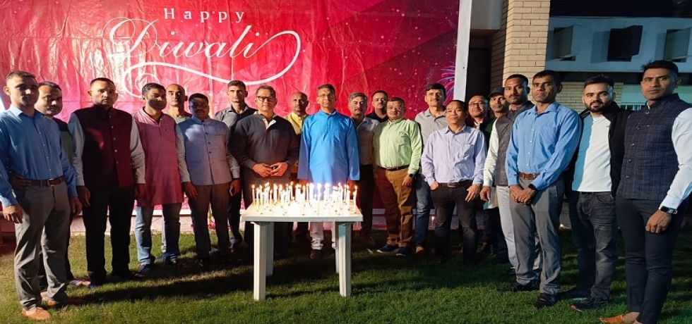 Embassy of India, Baghdad celebrated Indian Festivals Dussehra and Diwali on 11 November 2023 with gaiety and fervour.