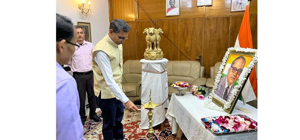 Embassy of India Baghdad celebrated the Constitution Day at Embassy premises