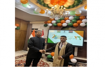 Prestigious ‘Bharat Mitra Samman - Distinguished Alumni 2023’ of ICCR was awarded to Dr. Muhanad Hatim Hashim Alrakabi, Assistant Professor (Physics) in Al- Muntansiriyah University of Iraq.