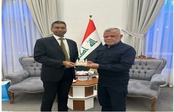 On Monday, January 29, 2024, Ambassador Prashant Pise met with Mr. Hadi Al-Amiri, Chairman of "Nabni Alliance". During the meeting, issues of common interest were discussed.